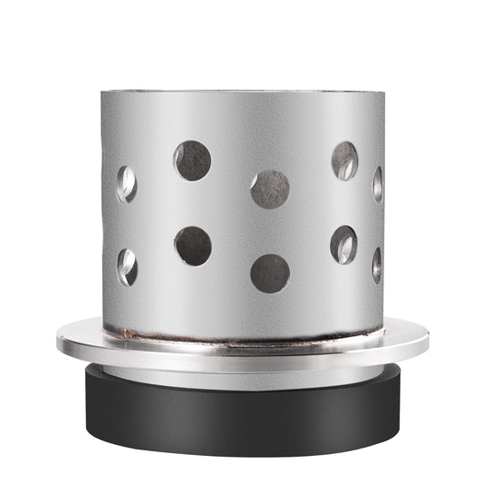 DZQ Perforated Casting Flask, 304 SS, Vacuum Casting, 3.5"x 4"/6"/7"/8"