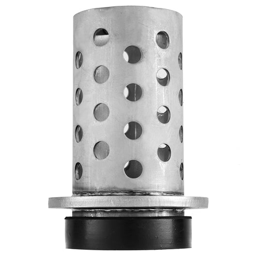 DZQ Perforated Casting Flask, 304 SS, Vacuum Casting, 3" x 4"/5"/6"/7"/8"