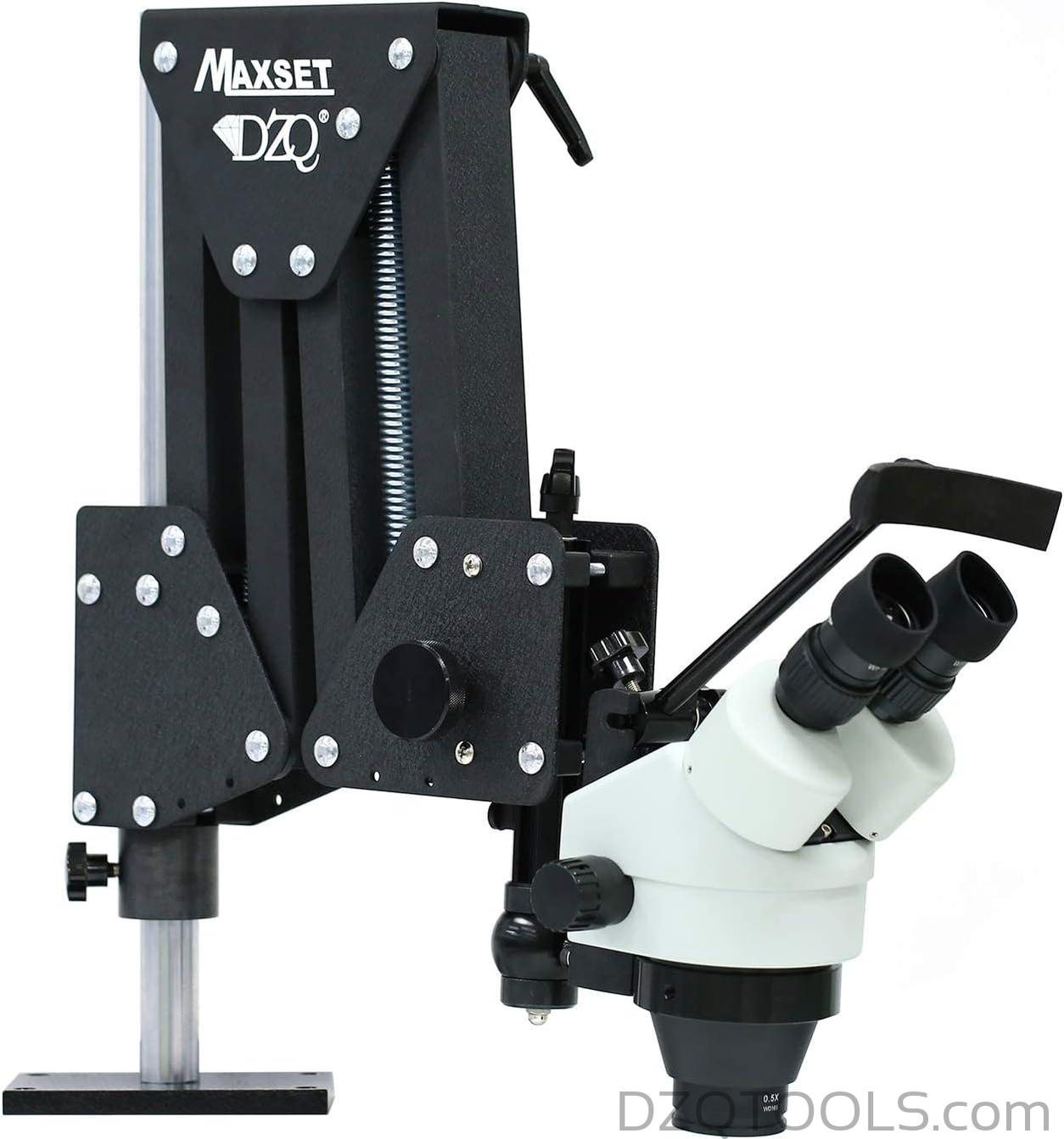 DZQ ZQ-1 Multi-Directional Microscope, 7X-45X Zoom, 60-LED Light